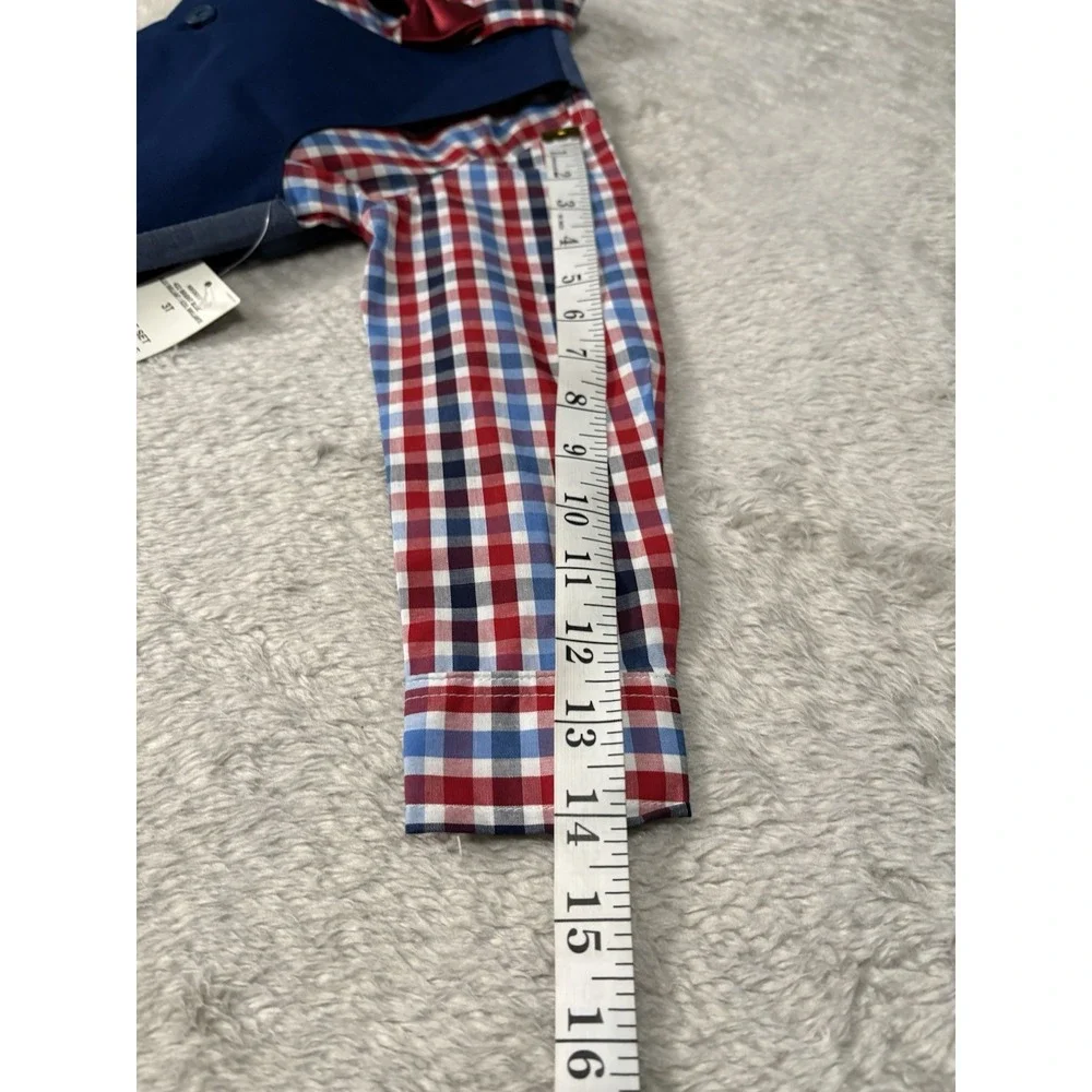 Nautica Kids 3T 4 Piece Outfit Shirt Pants Best Bow NWT‎